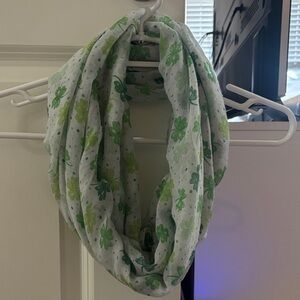 Green Clover Infinity Scarf